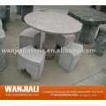 Granite stone table,Round granite table,garden table